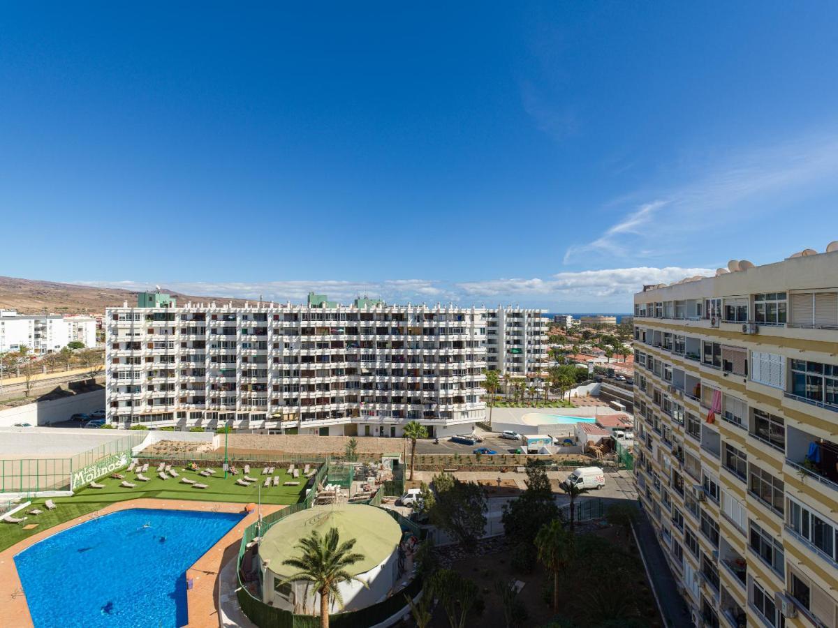 Top Floor Sea View Central Holiday Home Maspalomas  Exterior foto